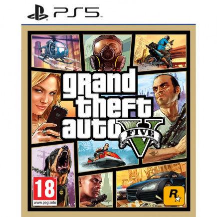 Grand Theft Auto V (Playstation 5 mäng) / 5026555431842