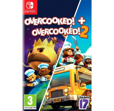 Switch mängud Overcooked 1 & 2 / 5056208806116
