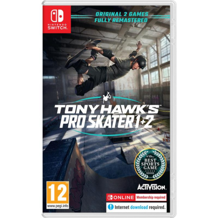 Tony Hawks Pro Skater 1+2, Nintendo Switch - Mäng / 5030917291364