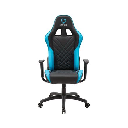 Onex PVC; Nylon caster; Metal | Onex | Gaming Chairs | ONEX GX220 | Black/ Blue ONEX-GX220AIR-BB