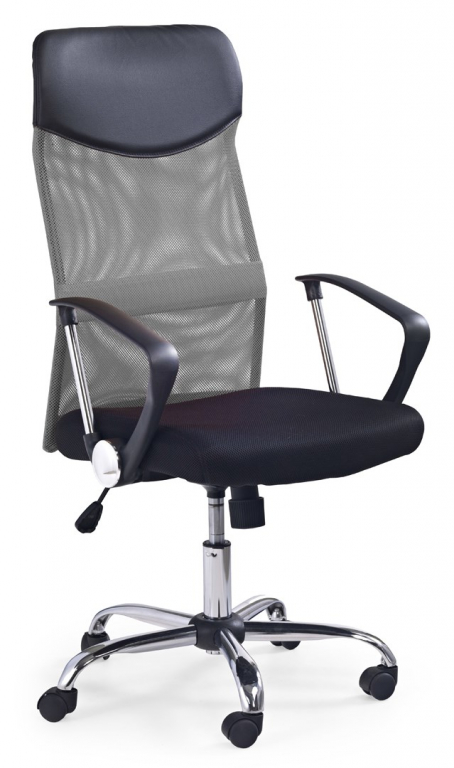 Topeshop KRZESŁO NEMO SZARE office/computer chair Padded seat Mesh backrest