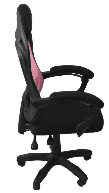 Topeshop FOTEL OSCAR CZ/RÓŻ office/computer chair Padded seat Meshed backrest