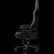LORGAR Base 311, Gaming Chair, PU eco-leather, 1.8 mm metal frame, multiblock mechanism, 4D armrests, 5 Star aluminium base, Class-4 gas lift, 75mm PU casters, Black + grey