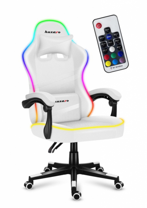 Gaming Chair - Huzaro Force 4.4 RGB White