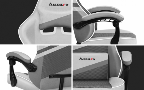 Gaming chair - Huzaro Force 4.4 White Mesh