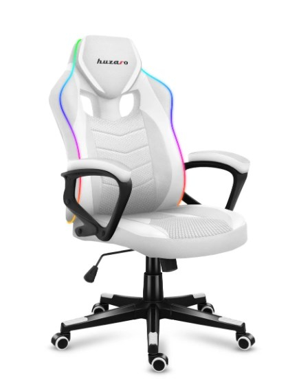 Huzaro Force 2.5 RGB WHITE MESH Gaming Chair