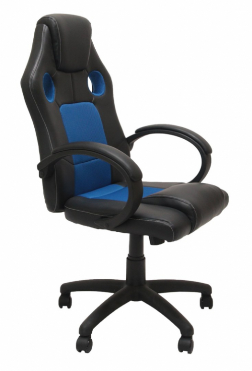 Topeshop FOTEL ENZO NIEB-CZAR office/computer chair Padded seat Padded backrest