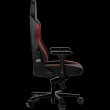 LORGAR Embrace 533, Mängutool , PU eco-leather, 1.8 mm metal frame, multiblock mechanism, 4D armrests, 5 Star aluminium base, Class-4 gas lift, 75mm PU casters, Black + red