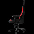 LORGAR Embrace 533, Mängutool , PU eco-leather, 1.8 mm metal frame, multiblock mechanism, 4D armrests, 5 Star aluminium base, Class-4 gas lift, 75mm PU casters, Black + red