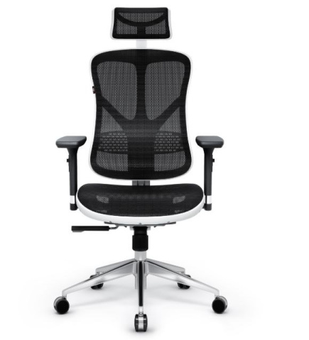 Diablo V-BASIC Gaming Chair white and black
