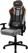 Aerocool DUKE AeroSuede Universal Mängutool  Black, Brown, Grey