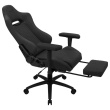 Aerocool ROYALASHBK Premium Ergonomic Mängutool  Legrests Aeroweave Technology Black
