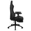 Aerocool ROYALASHBK Premium Ergonomic Mängutool  Legrests Aeroweave Technology Black