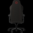 LORGAR Ace 422, Gaming Chair, Anti-stain durable fabric, 1.8 mm metal frame, multiblock mechanism, 4D armrests, 5 Star aluminium base, Class-4 gas lift, 75mm PU casters, Black + red
