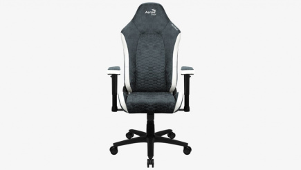 Aerocool Crown AeroSuede Universal Mängutool  Padded seat Blue, Steel
