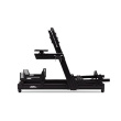 Next Level Racing | Aluminum | Racing Simulator Cockpit | GTElite Front and Side Mount Edition | Black NLR-E023