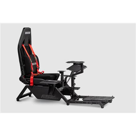 Next Level Racing | Flight Simulator Cockpit | Black and Red NLR-S018