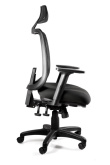 Ergonomic office chair SAGA PLUS black