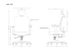 Ergonomic office chair SAGA PLUS black