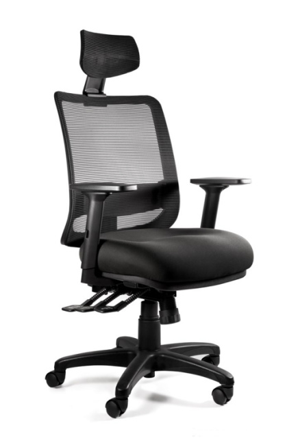 Ergonomic office chair SAGA PLUS black