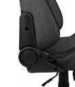 Aerocool CROWNASHBK, Ergonomic Mängutool , Adjustable Cushions, AeroWeave Technology, Black