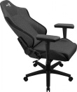 Aerocool CROWNASHBK, Ergonomic Mängutool , Adjustable Cushions, AeroWeave Technology, Black
