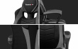 Huzaro FORCE 2.5 GREY MESH Gaming armchair Mesh seat Black, Grey