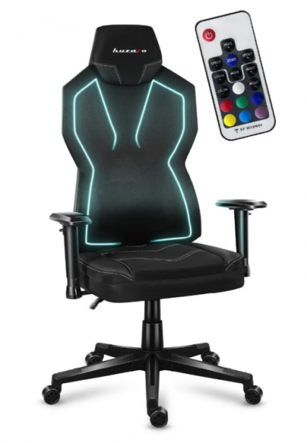 Huzaro Combat 6.2 Black RGB Gaming Chair