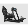 Next Level Racing | SIMAERO Mesh Fabric | Reclining Seat | ERS4 Elite Fabric & SimAero Mesh Edition | Black NLR-E054