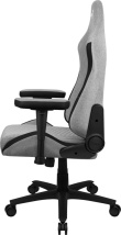 Aerocool CROWNASHGR, Ergonomic Mängutool , Adjustable Cushions, AeroWeave Technology, Grey