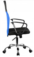 Topeshop KRZESŁO NEMO NIEBIESKIE office/computer chair Padded seat Mesh backrest