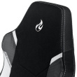 Nitro Concepts X1000 PC Gaming Chair Upholstered seat Black, White
