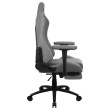 Aerocool ROYALASHGR Premium Ergonomic Mängutool  Legrest Aeroweave Technology Grey