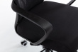 Topeshop FOTEL NIGEL CZERŃ office/computer chair Padded seat Mesh backrest