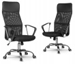 Topeshop KRZESŁO NEMO CZARNE office/computer chair Padded seat Mesh backrest