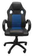 Topeshop FOTEL ENZO NIEB-CZAR office/computer chair Padded seat Padded backrest