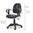 Techly Easy Office Chair Grey ICA-CT MC04GY