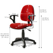 Techly Easy Office Chair Red ICA-CT MC04RE