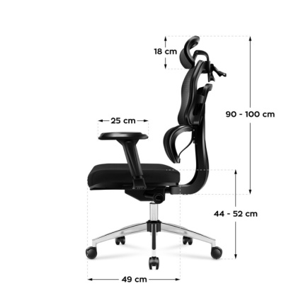 Office armchair MA-Manager 4.9 Black