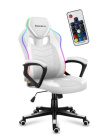 Huzaro Force 2.5 RGB WHITE MESH Gaming Chair