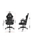 Gaming Chair - Huzaro Force 4.4 Grey Mesh