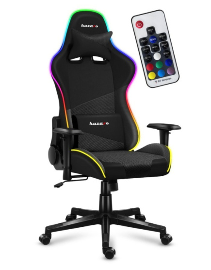 Huzaro Force 6.2 RGB PC Mängutool  Bucket (cradle) seat Black