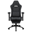 Aerocool ROYALSLATEGR Premium Ergonomic Mängutool  Legrests Aerosuede Technology Grey