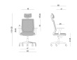 Ergonomic office chair ESTA black