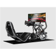 Next Level Racing | Steel | Racing Simulator Cockpit | F-GT Pro Formula and GT Grey Edition | Grey NLR-R002