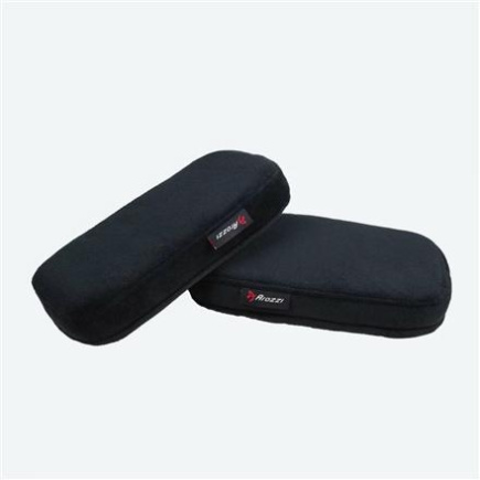 Arozzi Memory Foam Armrest Pads Black AZ-MFPAD