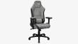Aerocool Crown AeroSuede Universal Mängutool  Padded seat Stone Grey