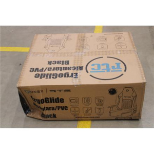 Восстановленный. ONEX RTC ErgoGlide Alcantara Gaming Chair - Black | Onex Gaming Chair | RTC ErgoGlide Alcantara | Black | DAMAGED PACKAGING ONEX-RTC-EG-AP-BSO