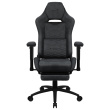Aerocool ROYALSLATEGR Premium Ergonomic Mängutool  Legrests Aerosuede Technology Grey