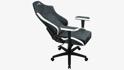 Aerocool Crown AeroSuede Universal Mängutool  Padded seat Blue, Steel